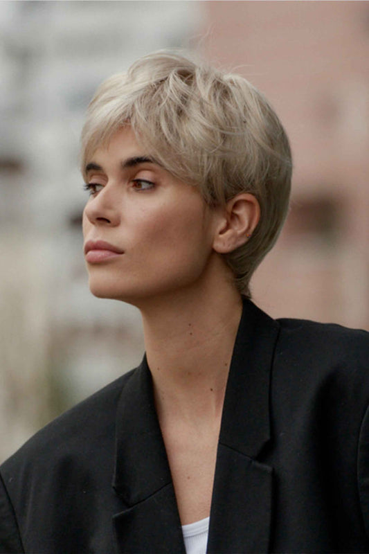 Parrucca Karine - Fibra sintetica alta qualità